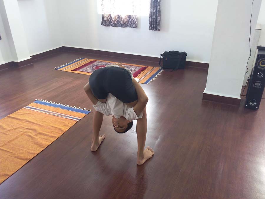 Meditation practice at Anahat Yoga Pune